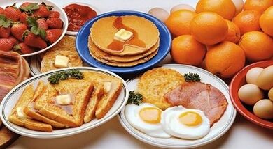 меню бялковай дыеты для пахудання