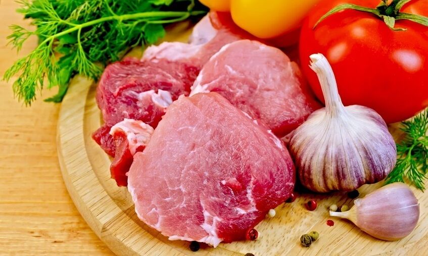 мяса з гароднінай для кетагеннай дыеты